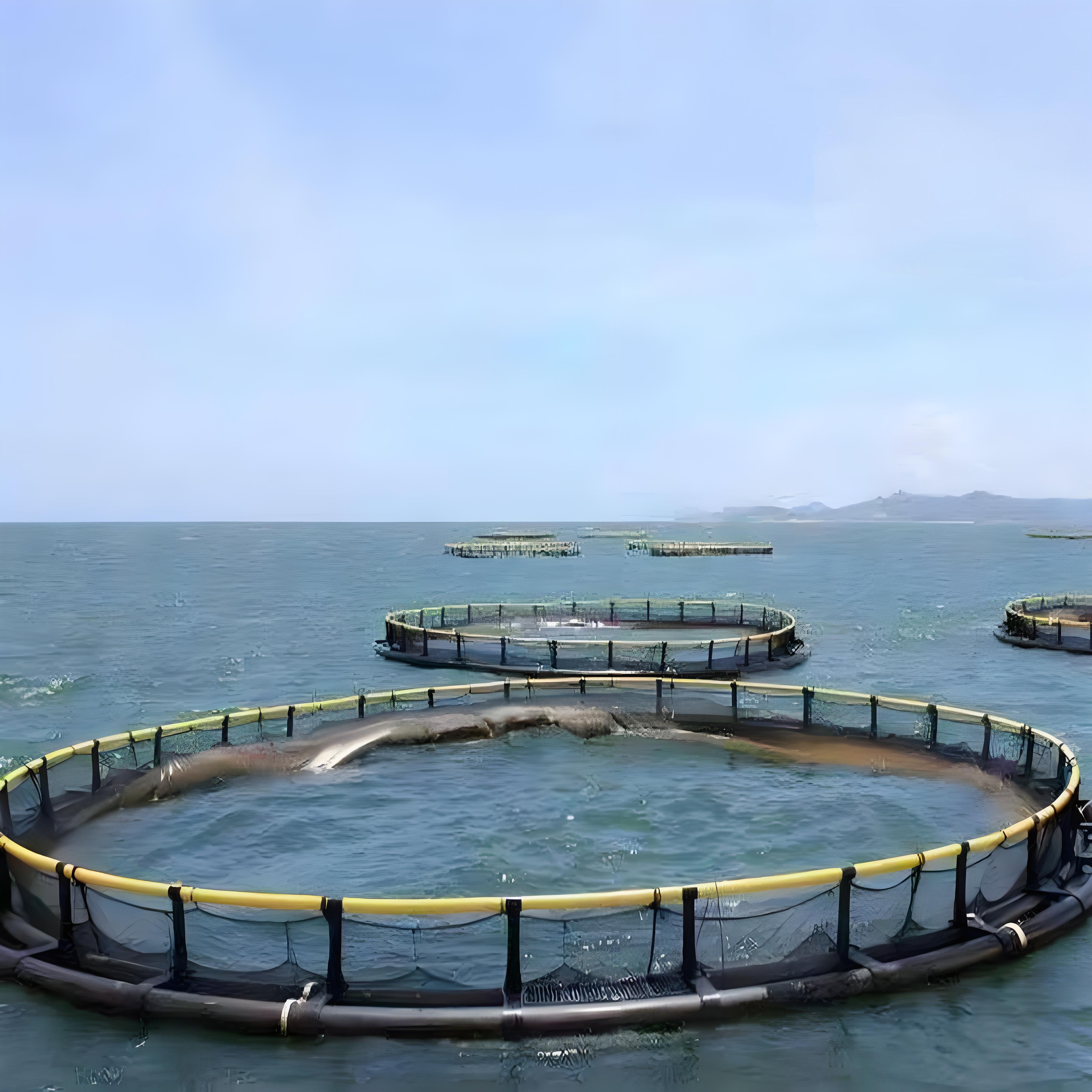 HDPE抗風浪深海養(yǎng)殖網箱
